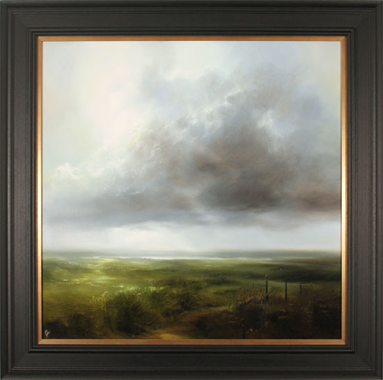 Clare Haley, Original oil painting on panel, Always Head North