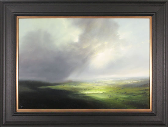 Clare Haley, Original oil painting on panel, Yorkshire, Lost in Shadow