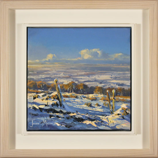 Julian Mason, Original oil painting on canvas, Snowfields