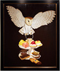 Marie Louise Wrightson, Original oil painting on panel, Flight of Fancy