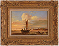 Paul Zander, Original oil painting on canvas, Marine Scene Large image. Click to enlarge