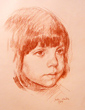 Peter Wardle, Pastel, Lucy