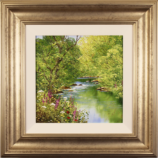 Terry Evans, Original oil painting on canvas, Spring in the Yorkshire Dales, click to enlarge