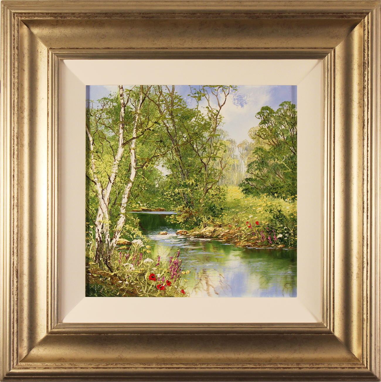 Terry Evans, Original oil painting on canvas, Return of Spring