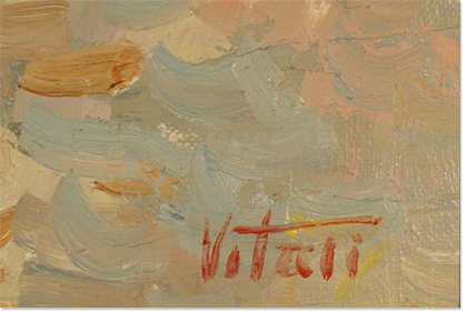 Vitali Bondarenko, Original oil painting on canvas, Beach Scene Signature image. Click to enlarge