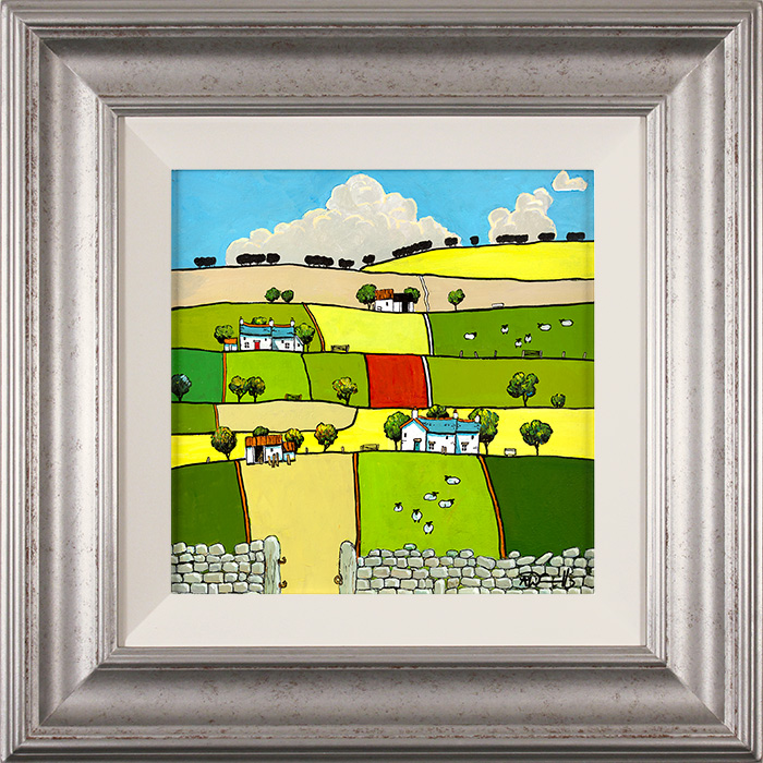Alan Smith, Original oil painting on panel, If Walls Could Talk, click to enlarge