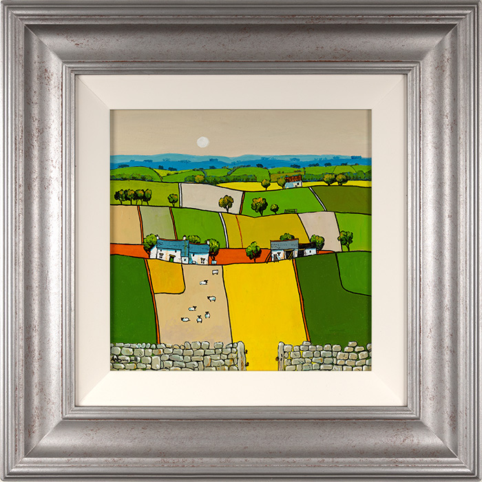 Alan Smith, Original oil painting on panel, Fields of Gold, click to enlarge