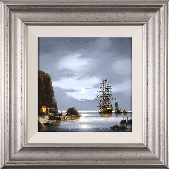 Alex Hill, Original oil painting on panel, Changing Tides, click to enlarge