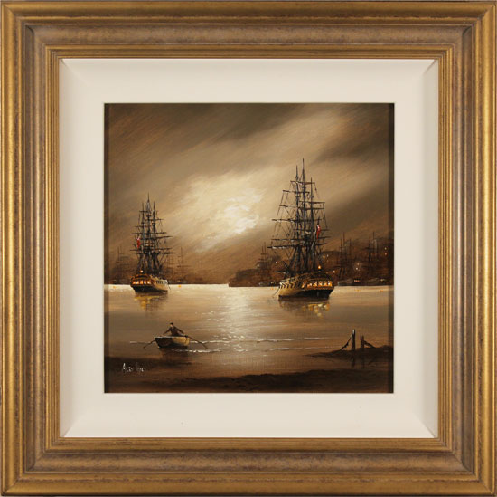 Alex Hill, Original oil painting on canvas, Midnight Haze , click to enlarge