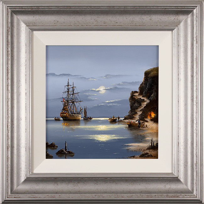 Alex Hill, Original oil painting on panel, The Meeting Place, click to enlarge