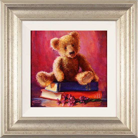 Amanda Jackson, Original oil painting on panel, Wild at Heart