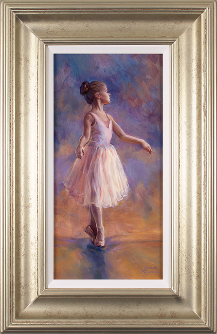 Amanda Jackson, Original oil painting on panel, A Dreamer's Dance  