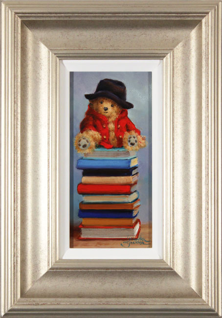 Amanda Jackson, Original oil painting on panel, Tall Stories, click to enlarge