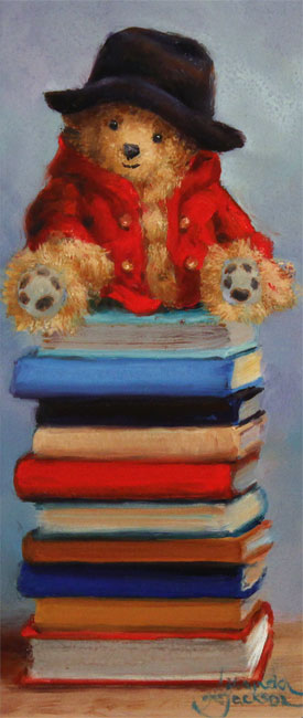 Amanda Jackson, Original oil painting on panel, Tall Stories Without frame image. Click to enlarge