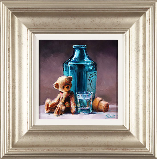 Amanda Jackson, Original oil painting on panel, Mortimer's Moonshine, click to enlarge