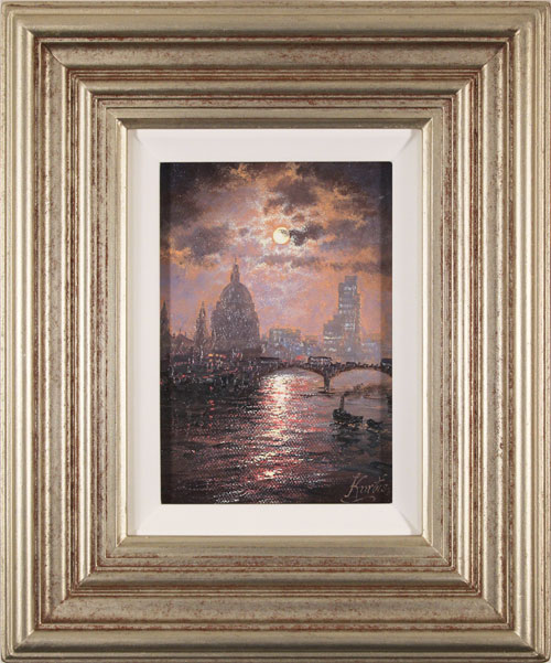 Andrew Grant Kurtis, Original oil painting on canvas, Thames Sparkle