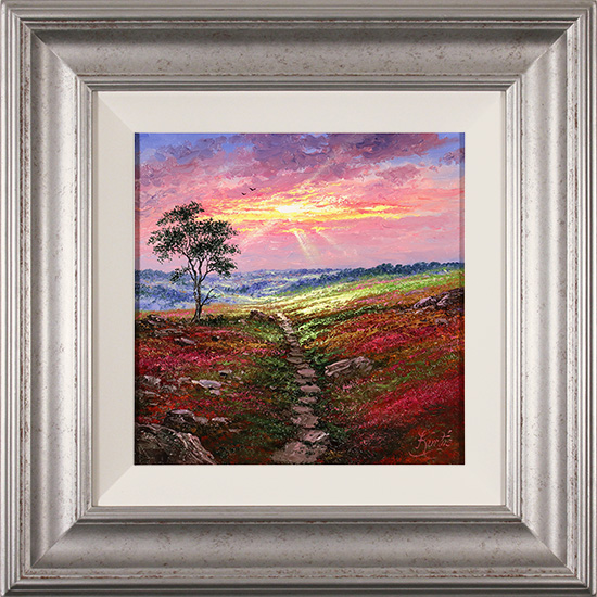 Andrew Grant Kurtis, Original oil painting on panel, Stone Flagged Causeway