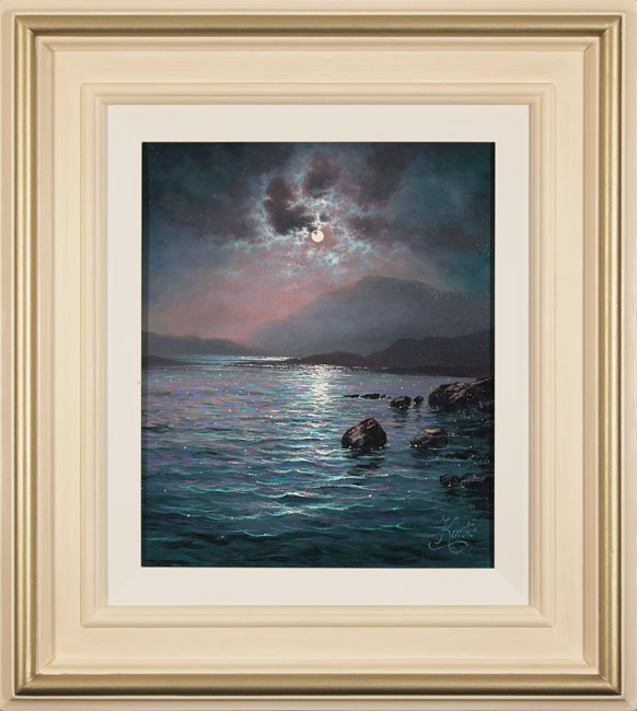 Andrew Grant Kurtis, Original oil painting on canvas, Lakeland Reflections, click to enlarge