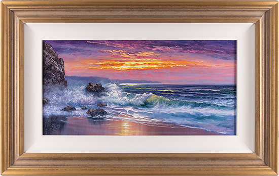 Andrew Grant Kurtis, Original oil painting on canvas, Sun, Sea n' Surf, click to enlarge