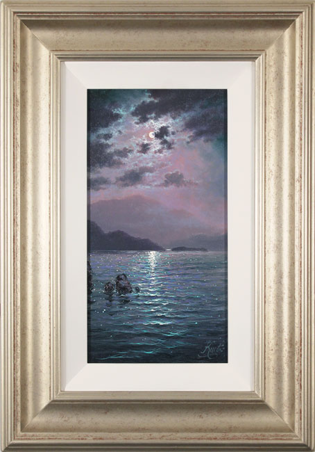 Andrew Grant Kurtis, Original oil painting on canvas, Moonlight Sparkle , click to enlarge