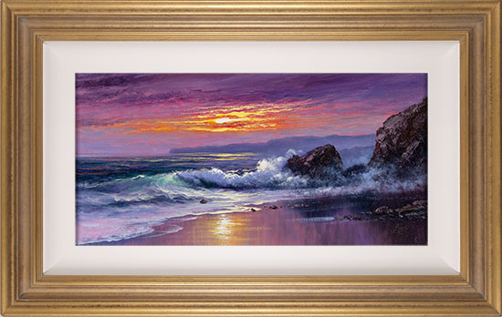 Andrew Grant Kurtis, Original oil painting on canvas, Sunshine Bay, click to enlarge