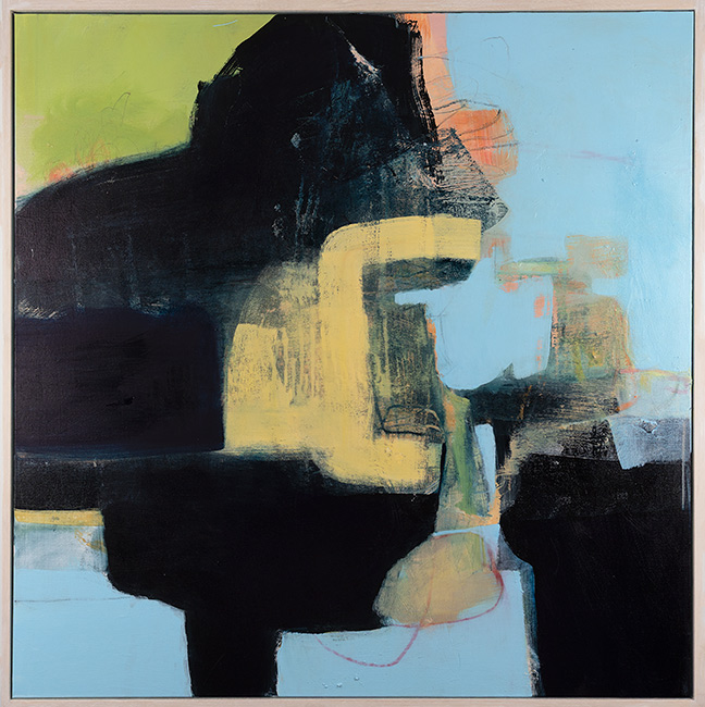 Annie Luke Turner, Mixed media, Eilean II, click to enlarge