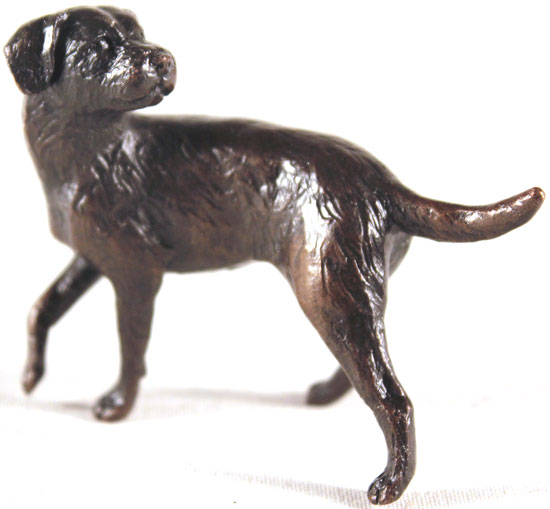 Michael Simpson, Bronze, Border Terrier, click to enlarge