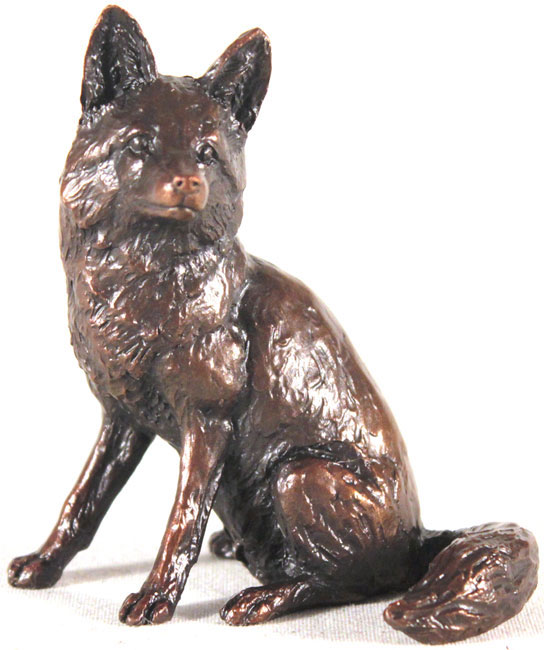 Keith Sherwin, Bronze, Fox Sitting