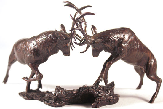 Michael Simpson, Bronze, To the Winner the Spoils, click to enlarge