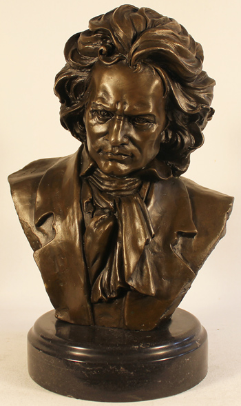 Bronze Statue, Bronze, Beethoven