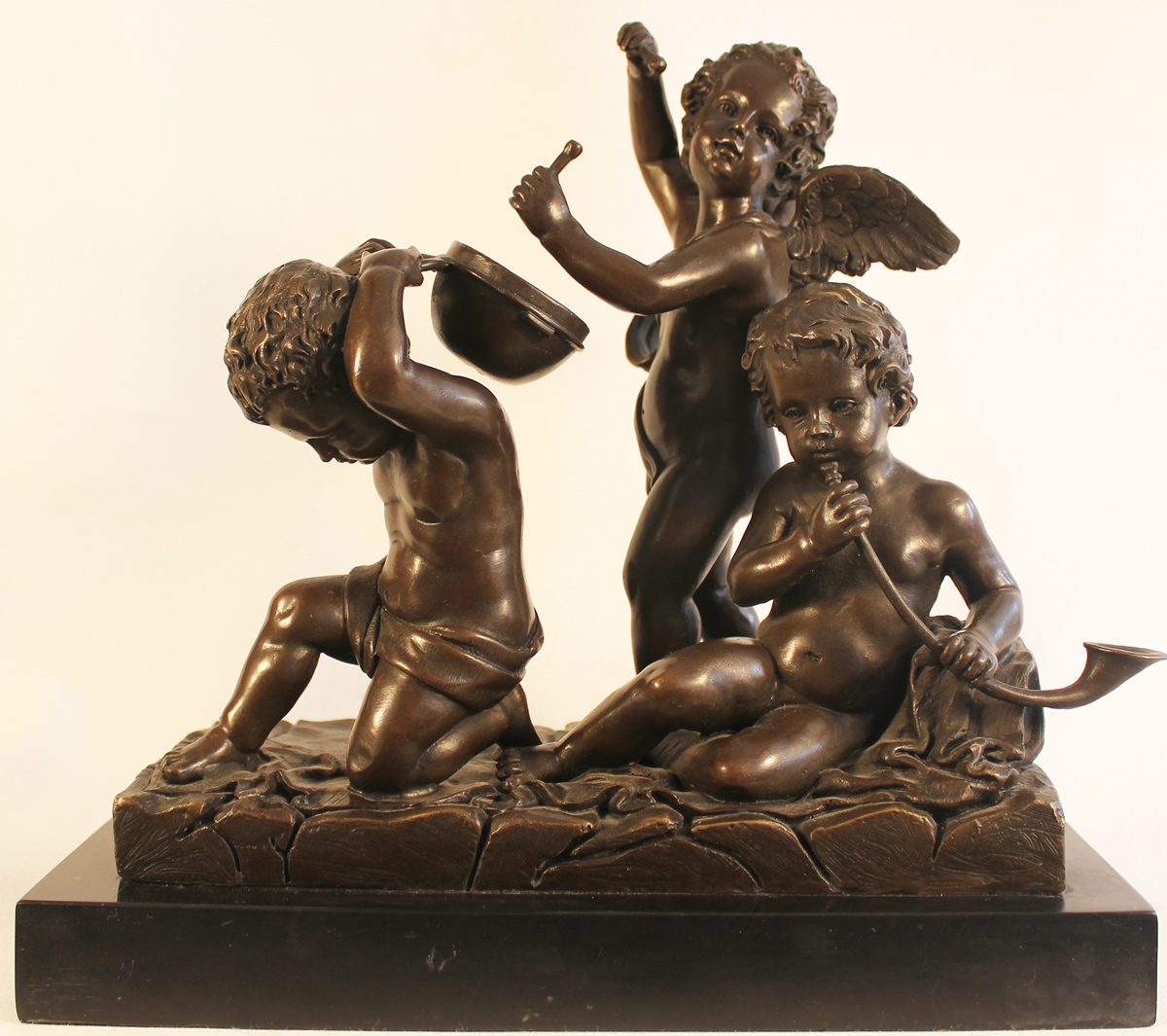 Bronze Statue, Bronze, Musical Folly. Click to enlarge