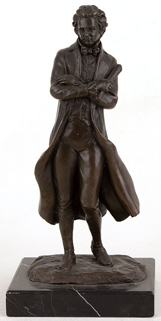 Bronze Statue, Bronze, Beethoven