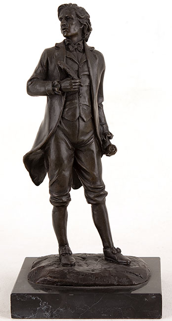 Bronze Statue, Bronze, Chopin