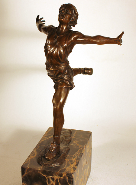 Bronze Statue, Bronze, Dancer Signature image. Click to enlarge