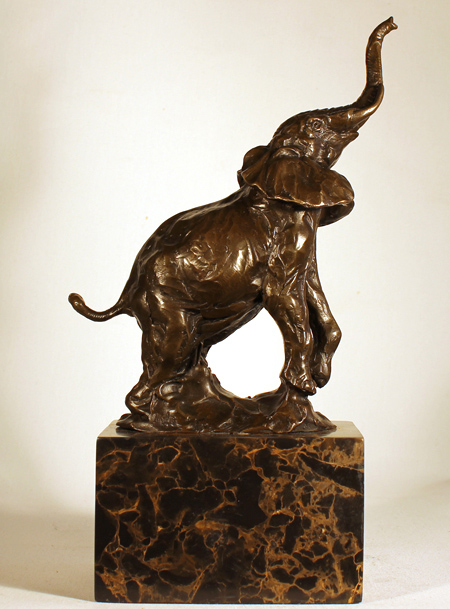 Bronze Statue, Bronze, Elephant, click to enlarge