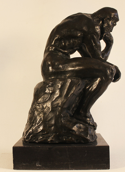 Bronze Statue, Bronze, The Thinker 