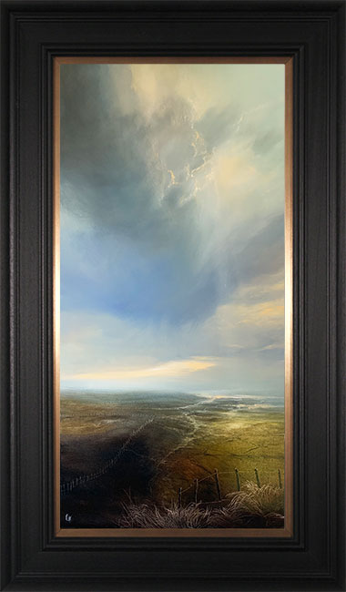 Clare Haley, Original oil painting on panel, Time to Head Back, click to enlarge