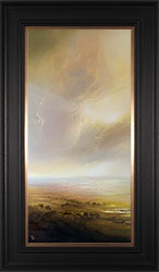Clare Haley, Original oil painting on panel, Cloud Walking