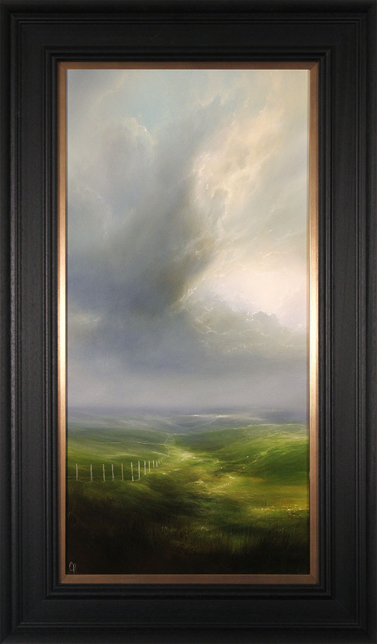 Clare Haley, Original oil painting on panel, Stay the Distance. Click to enlarge