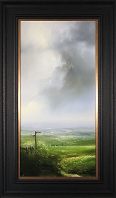 Clare Haley, Original oil painting on panel, Show the Way, click to enlarge