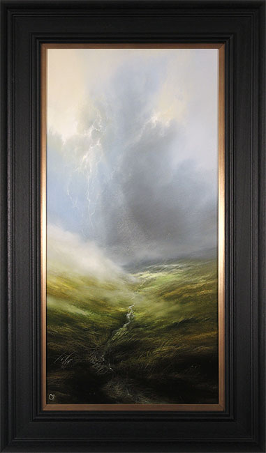 Clare Haley, Original oil painting on panel, May the Day Begin, click to enlarge