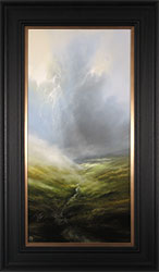 Clare Haley, Original oil painting on panel, May the Day Begin Large image. Click to enlarge