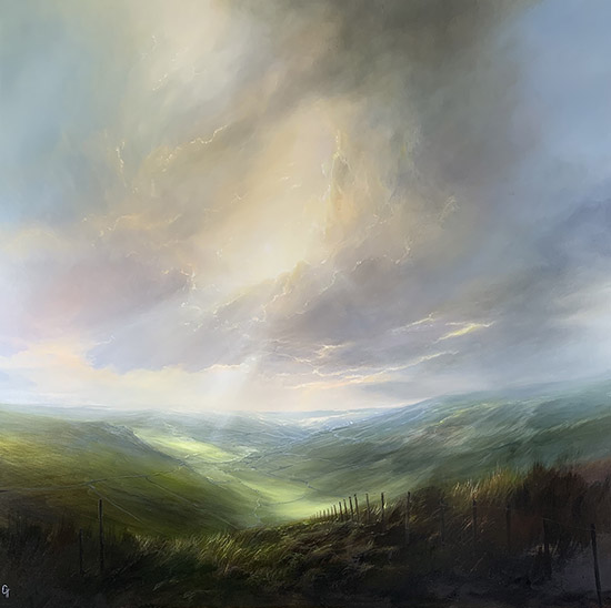 Clare Haley, Original oil painting on panel, Spirit of Yorkshire