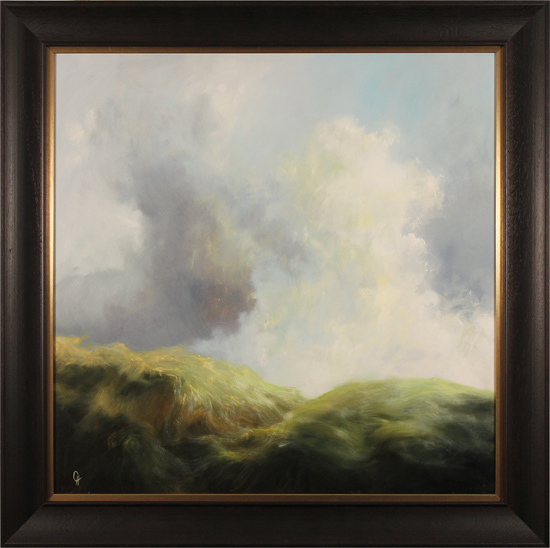 Clare Haley, Original oil painting on panel, Almost There, click to enlarge