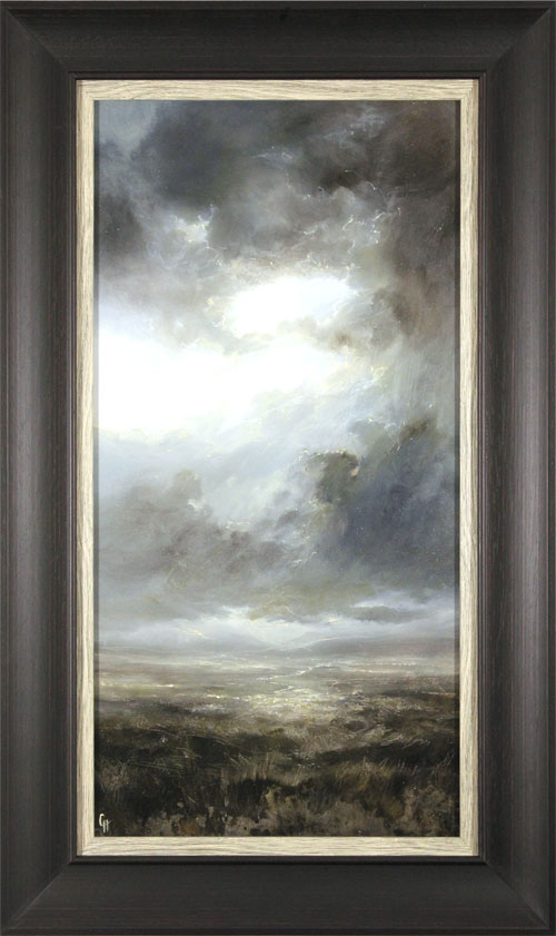 Clare Haley, Original oil painting on panel, Guiding Light