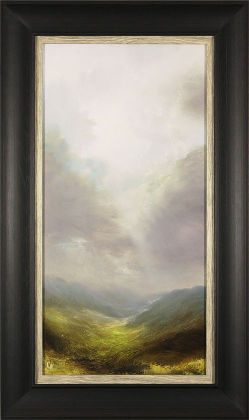 Clare Haley, Original oil painting on panel, Northern Light