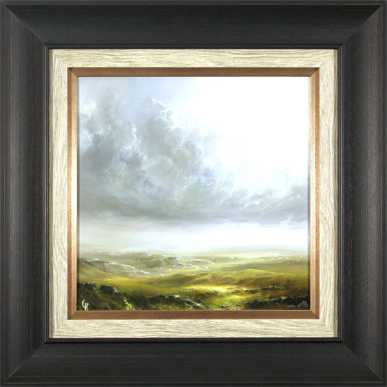 Clare Haley, Original oil painting on panel, Walking Wild