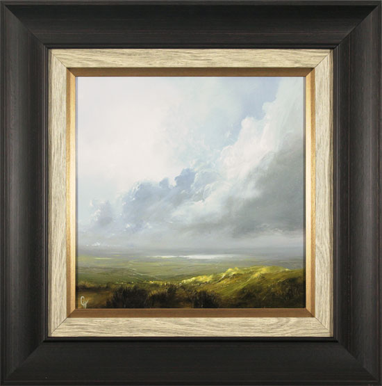 Clare Haley, Original oil painting on panel, Out in the Open, click to enlarge