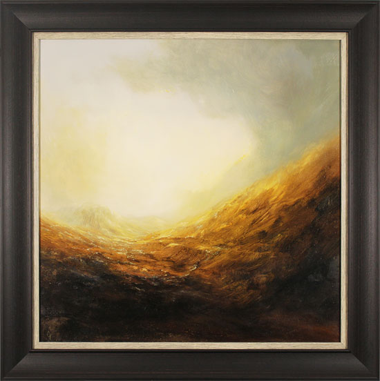 Clare Haley, Original oil painting on panel, Any Time, Any Place