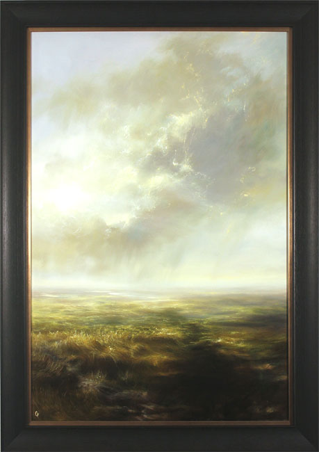 Clare Haley, Original oil painting on panel, Far and Away 